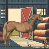 Horse Color:Chestnut Rabicano 