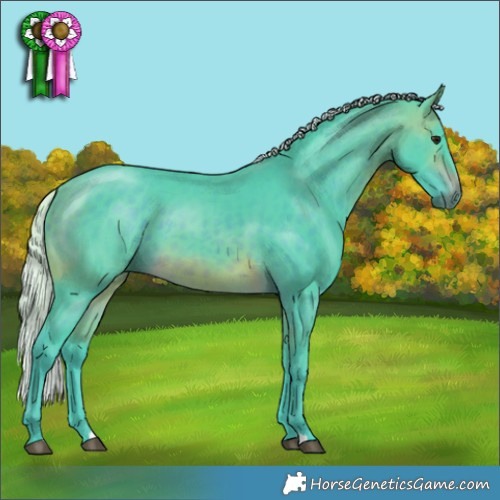 Horse Color:Watercolor Silver Brown