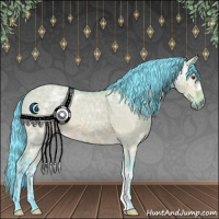 Horse Color:Watercolor Bay Ice Dun 