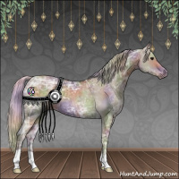 Horse Color:Nacre Silver Grullo Ice