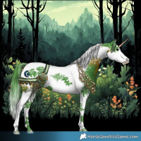 Horse Color:Watercolor Black Splash Tobiano 