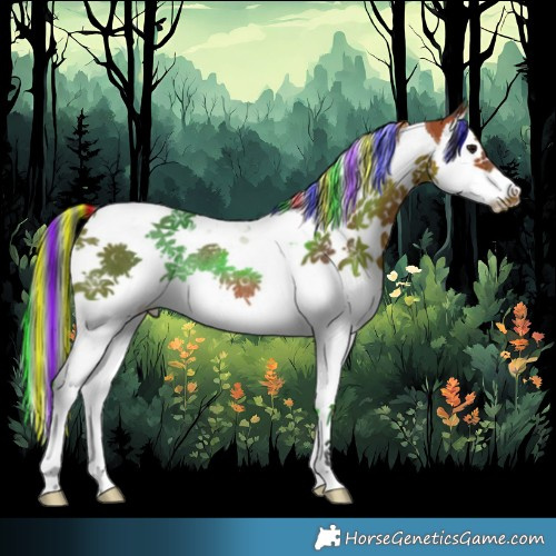 Horse Color:Painted Bay Splash Tobiano Rabicano 