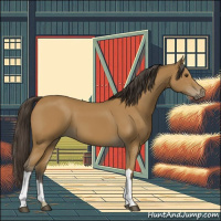 Horse Color:Buckskin 