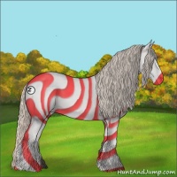 Horse Color:Silver Black 