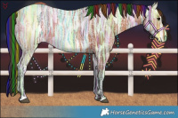 Horse Color:Painted Bay Ice 