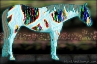 Horse Color:Thunderstruck Black Ice Pearl 