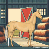 Horse Color:Palomino 