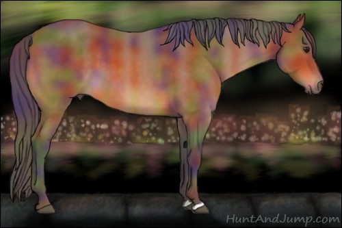 Horse Color:Nacre Buckskin 