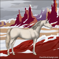 Horse Color:Smoky Creme Roan 