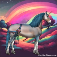 Horse Color:Watercolor Liver Red Onyx Sabino Rabicano 