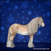 Horse Color:White Spotted Chocolate Palomino Pearl Tobiano