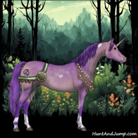 Horse Color:Watercolor Bay Tobiano Rabicano