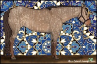 Horse Color:Liver Red Dun  and Liver Red Dun 