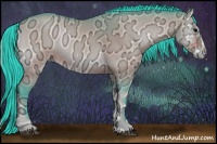 Horse Color:Watercolor Brown Ice Onyx Sabino 