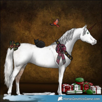 Horse Color:Gray White Spotted Silver Sable Champagne Ice Dun Tobiano Brindle 