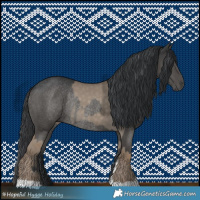 Horse Color:Silver Smoky Grullo  and Grullo Rabicano 