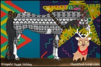 Horse Color:Black Splash Tobiano 