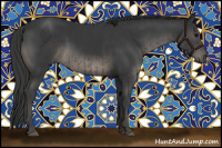 Horse Color:Black and Black