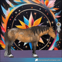 Horse Color:Buckskin 