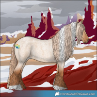 Horse Color:Red Dun Roan Tobiano 