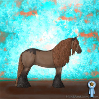 Horse Color:Liver Red Dun