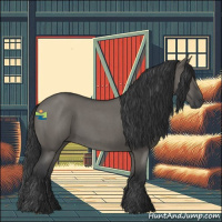 Horse Color:Grullo Roan 