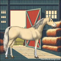 Horse Color:Palomino Roan 