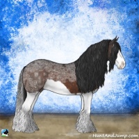 Horse Color:Brown Ice Splash
