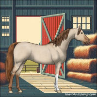 Horse Color:Red Dun Roan 