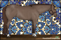 Horse Color:Liver Red Roan 