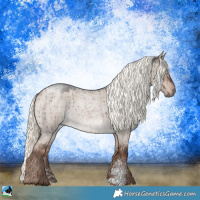 Horse Color:Liver Red Dun Roan Mushroom Sabino Rabicano Brindle 