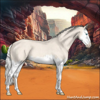 Horse Color:Silver Smoky Creme Roan Splash 
