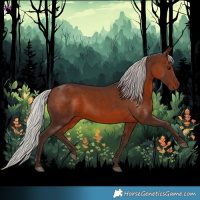 Horse Color:Silver Brown 