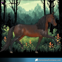 Horse Color:Brown 