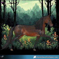 Horse Color:Brown 