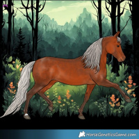 Horse Color:Silver Bay 
