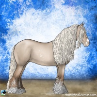 Horse Color:Liver Red Dun Pearl Mushroom Sabino 