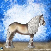 Horse Color:Liver Red Onyx Mushroom 