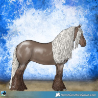 Horse Color:Liver Red Dun Mushroom 