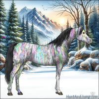 Horse Color:Black Ice 