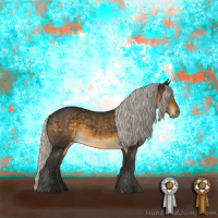 Horse Color:Silver Buckskin 