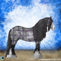 Horse Color:Plaid  Buckskin Chinchilla Ice Dun Sabino 