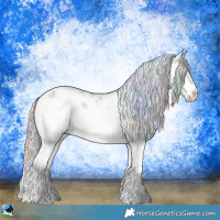 Horse Color:Nacre White Spotted Chocolate Palomino Ice Onyx Sabino Splash Rabicano 