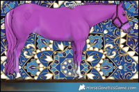 Horse Color:Watercolor Liver Chestnut Tobiano