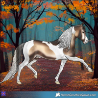 Horse Color:Liver Red Onyx Tobiano 