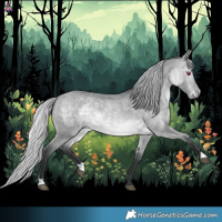 Horse Color:Silver Bay Chinchilla 