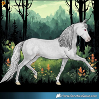 Horse Color:Silver Classic Champagne Chinchilla 
