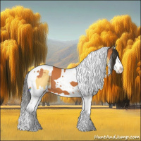Horse Color:Bay Splash Tobiano and Buckskin Splash Tobiano