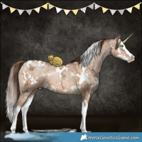 Horse Color:White Spotted Brown Ice Pearl Dun Sabino Splash Brindle 