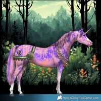 Horse Color:Watercolor Smoky Black Tobiano and Watercolor Smoky Black